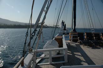 AMI Lombok Senggigi Ombak Putih sailing ship mooring in Senggigi bay 2 3008x2000