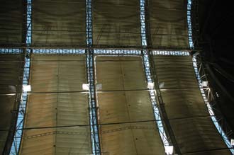 TGL Tropical Islands Resort Krausnick Brand construction detail of roof 3008x2000