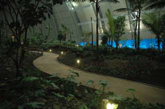 TGL Tropical Islands Resort Krausnick Brand tropical rainforest walking path 02 3008x2000
